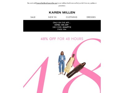 48% off for 48 hours