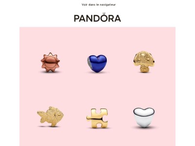 Les Pandora Minis sont de retour 💕