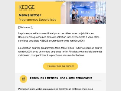 Plus que 6 mois pour préparer votre rentrée !