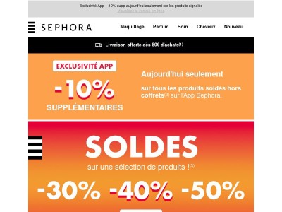 Les SOLDES continuent 🛍️