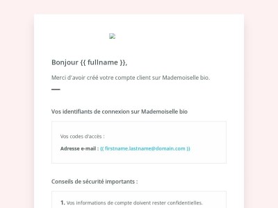 [Mademoiselle bio] Bienvenue !