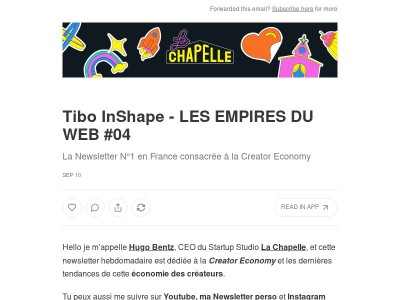 Tibo InShape - LES EMPIRES DU WEB #04
