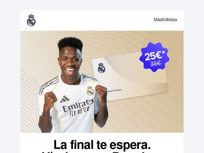 ⚽{{ firstname }}, la final se vive mejor siendo parte del equipo🤍