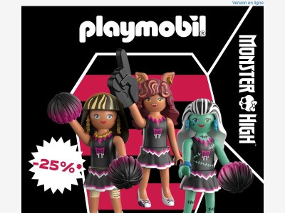 🧛 ‍ ♀ ️Nouvelle collection ! Playmobil x Monster High ™ 🧟