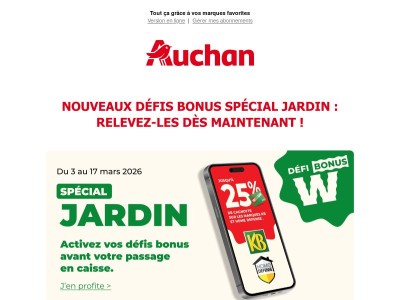 NOUVEAU : Relevez les défis, et encore plus avec les Défis BONUS !