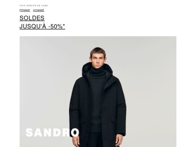 SOLDES | Nos pièces incontournables jusqu'à -50%