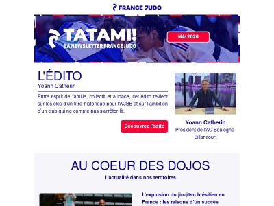 TATAMI! #9 - L'actualité du mois de mai