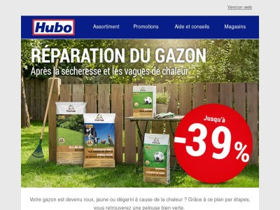 Découvrez tout ce qu’il vous faut pour remettre votre gazon en état après cet été chaud.
