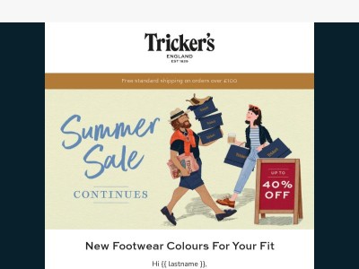 Explore Tricker's Styles In Alternative Colours