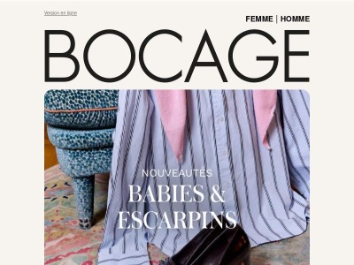 Nouveautés : Babies et escarpins