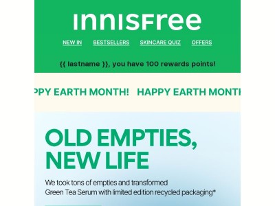 NEW! Bottle Re:Play Recycled Packaging