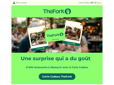Surprenez maman avec une Carte Cadeau