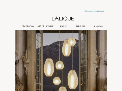 Nouveauté : Air de Lalique illumine vos intérieurs