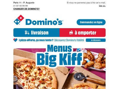 🍕 Un dernier Big Kiff avant la rentrée ?
