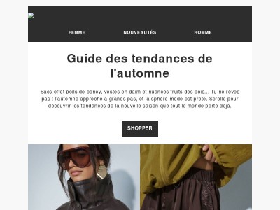 Ton guide des tendances de l'automne