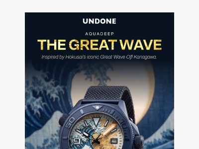 Sign up now! Catch The Great Wave First 🌊