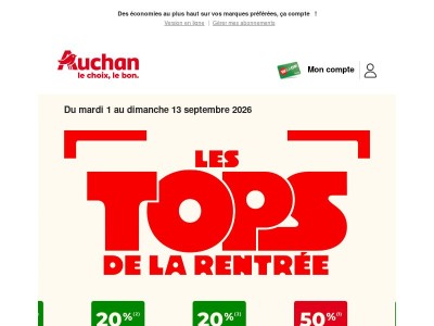 🔥La rentrée va être TOPissime