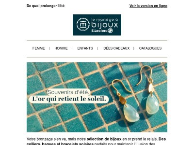 Les bijoux pour prolonger l’été ☀️