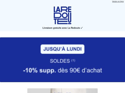 Soldes  jusqu’à -60% : c’est parti 🚀