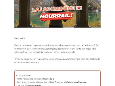 😍🚂 CAP SUR L'ÉCOSSE SANS AVION NI VOITURE