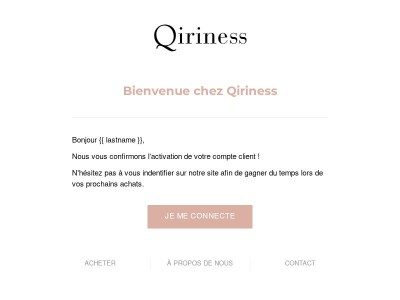 Votre compte a été créé