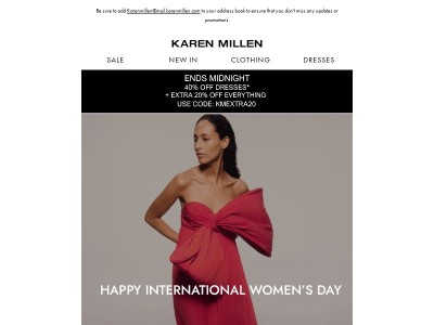 {{ lastname }}, Happy International Women's Day