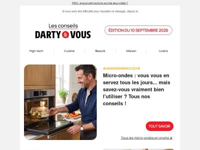 Erreurs micro-ondes | Conserver médicaments | Nettoyer poubelle