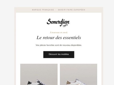 De nouveau disponibles