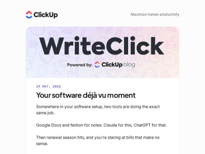 1 app for notes, 1 for docs, and 1 more for serious docs? STOP! 😶