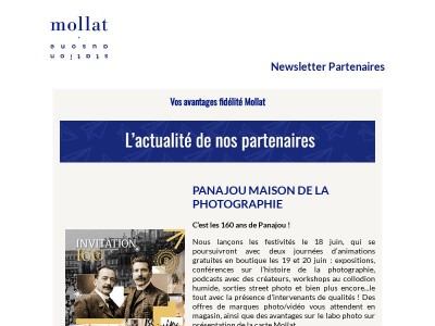 Newsletter Partenaires de mai