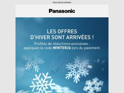 ❄️ Les Soldes d'hiver sont là!