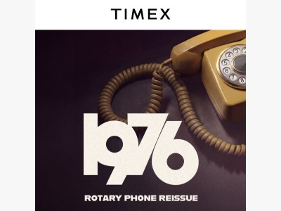 Coming Soon: Timex 1976 Rotary Phone Dial Reissue
