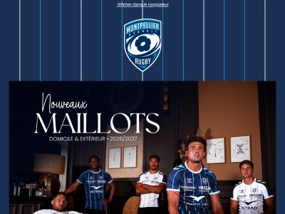 🆕 Nouveaux maillots 26/27 !