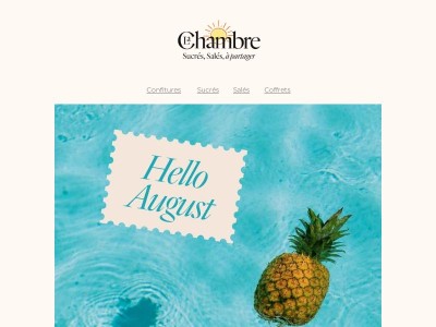 💙 Hello August 💛