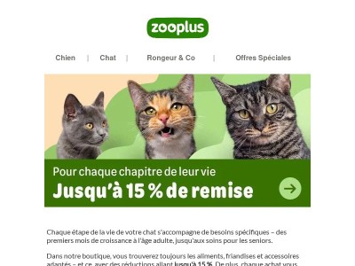  Économisez jusqu'à 15 % sur des produits adaptés à chaque étape de vie