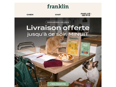 🚚 Livraison offerte jusqu'à MINUIT !