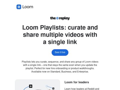 Stop sending five links, send one playlist