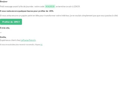 😱 Vous aviez vu que ça se terminait ce soir ?