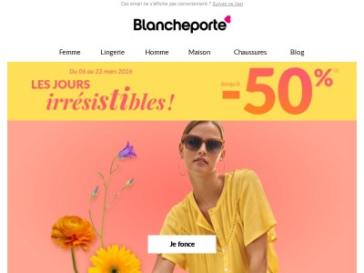 Que faites-vous du 06 au 23 mars ?