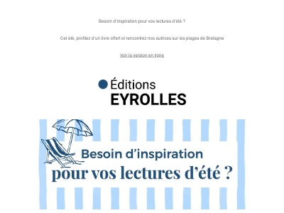 Besoin d’inspiration pour vos lectures d’été ?
