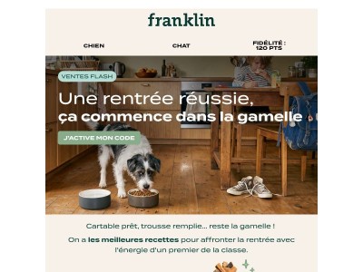-50% et un cadeau : c'est la rentrée !