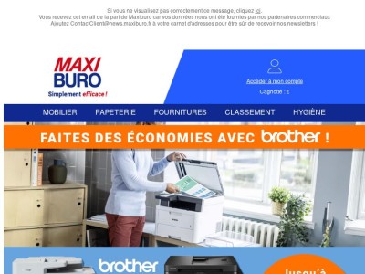 Jusqu'à 160€ remboursés sur vos imprimantes Brother