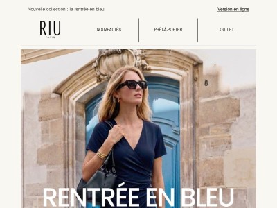 Le bleu, en toute évidence