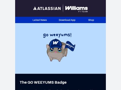 The GO WEEYUMS Badge! 🐹💙