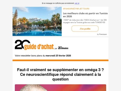 Ne manquez pas les bons plans du jour !