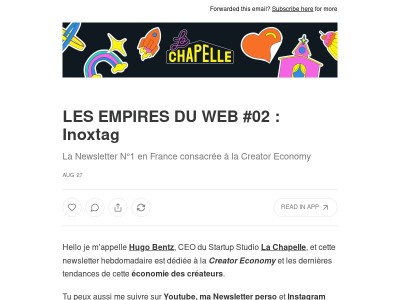 LES EMPIRES DU WEB #02 : Inoxtag