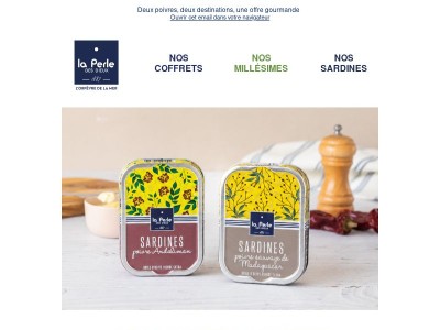 🌍 Semaine du Goût : nos sardines vous font voyager !
