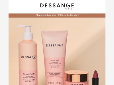 Offre exceptionnelle : -20% sur tout le site !