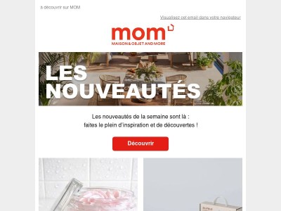 Découvrez les nouveautés de la semaine 
