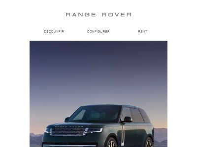 Le Range Rover Electric est arrivé